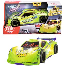   Dickie Toys Streets Speed Tronic Neon Zöld Autó Fénnyel És Hanggal 20cm