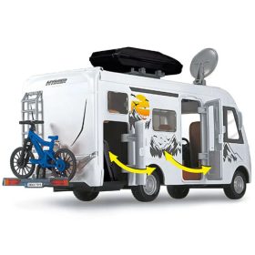   Dickie Toys Hymer Camping Van Lakóautó Kiegészítőkkel 30cm