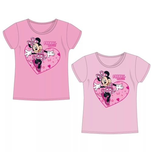 Disney Minnie Heart gyerek rövid póló, felső 3-8 év