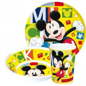Disney Mickey étkészlet, melamin szett