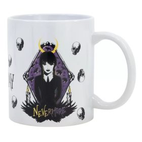   Wednesday Nevermore porcelán bögre 325 ml (11 oz) Díszdobozban