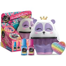   Crazy Chic - Ballerina Collection - Sminkkészlet Panda alakú kozmetikai dobozban