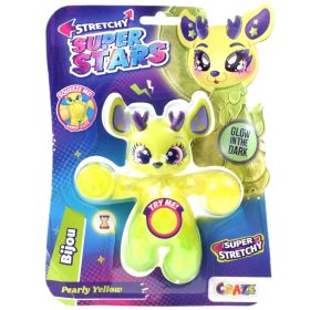   Stretchy Superstars: Nyújtható állatfigura - Bijou, világít a sötétben