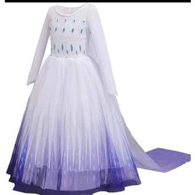 JÉGVARÁZS ELZA JELMEZ FEHÉR LILA