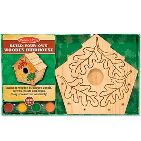 Madáretető készítő fa készlet