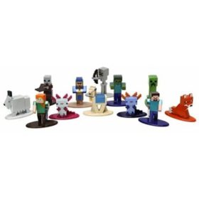   Spin Master  Cave and Cliffs nano metal figs fém figura meglepetés Minecraft