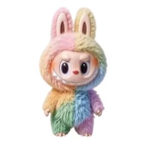 Labubu Szivárványos Misztikus Plüss Játék