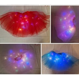 LED VILÁGÍTÓ SZOKNYA ,tüllös