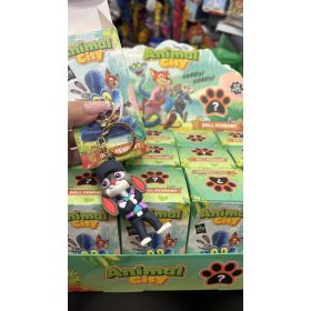 Zootropolis meglepetés dobozos kulcstartó