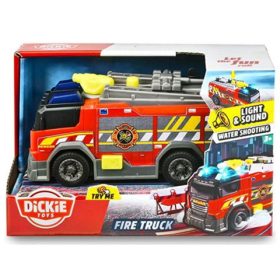 Dickie Toys Tűzoltóautó fénnyel és hanggal 15cm