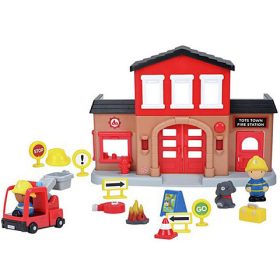 Tűzoltó állomás fénnyel és hanggal