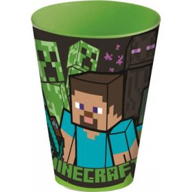 Minecraft műanyag pohár 430ml