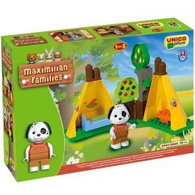   Unico: Maximilian Families Kemping építőkocka szett 27db-os