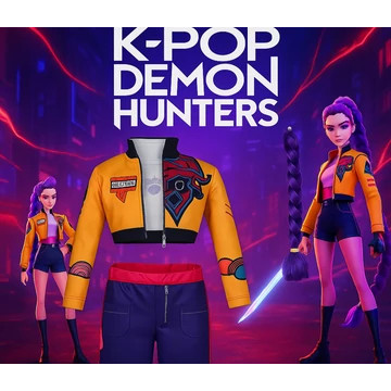 K-pop démonvadász teljes jelmez RUMI szett