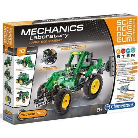   Mechanikus labor Mezőgazdasági járművek 10 az 1-ben  építőjáték