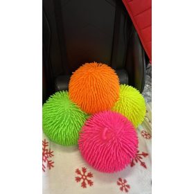 Világító bolyhos labda 25 cm