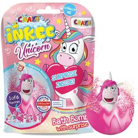 Craze fürdőbomba meglepetés figurával Unikornis
