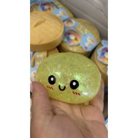   Gőzgombóc Csillámos dumpling színes nagyobb gyöngyökkel meglepetés