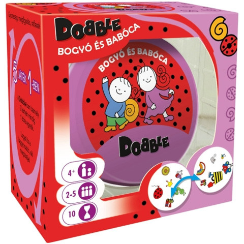 Dobble Bogyó és Babóca társasjáték