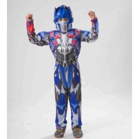 Transformers Optimus izmosított jelmez maszkkal