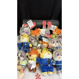 Zootropolis kulcstartó