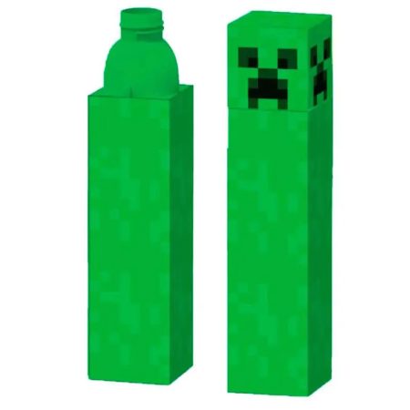 Minecraft Creeper műanyag kulacs, sportpalack 650 ml