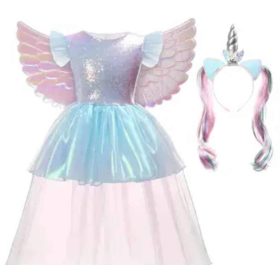 Unikornis jelmez kiegészítőkkel