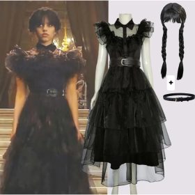 WEDNESDAY JELMEZ BÁLI RUHA ÖVES +PARÓKÁVAL