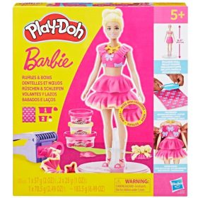 Play-Doh Barbie fodrok és masnik gyurmaszett